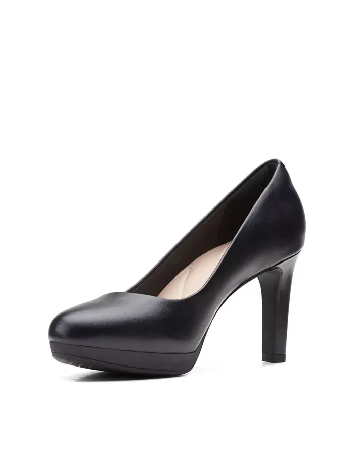Туфли женские Clarks Ambyr Joy, на высоком каблуке — изображение 4 из 7, черный