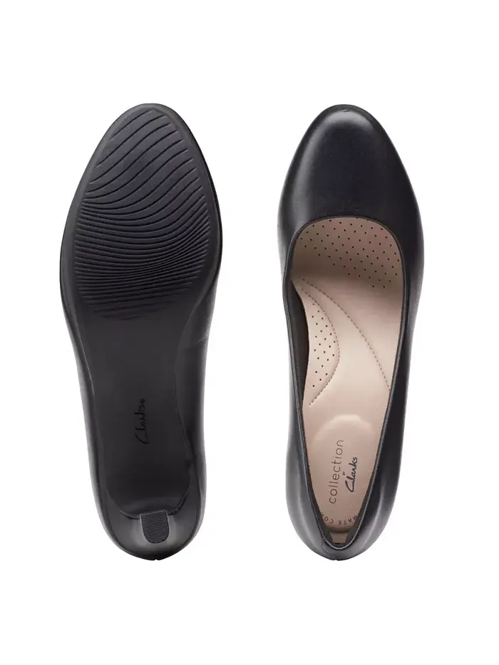Туфли женские Clarks Ambyr Joy, на высоком каблуке — изображение 7 из 7, черный