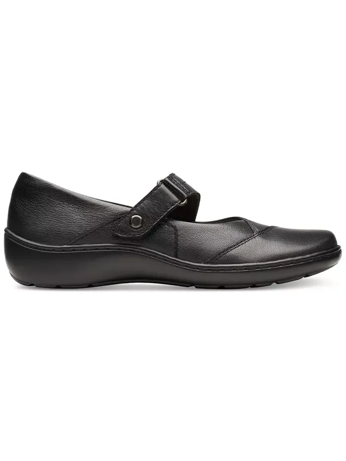 Балетки женские Clarks Cora Gema Mary Jane — изображение 2 из 5, черный