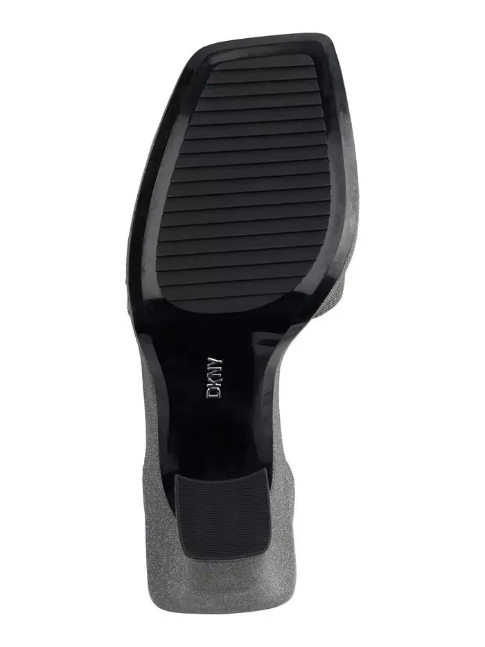 Женские босоножки Linda Strappy Square-Toe DKNY — изображение 6 из 6, серый