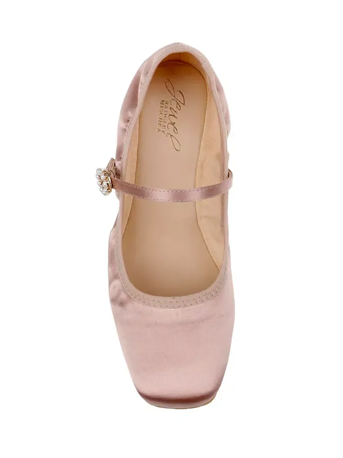 Вечерние балетки Kaya Ballerina Jewel Badgley Mischka — изображение 8 из 9, черный