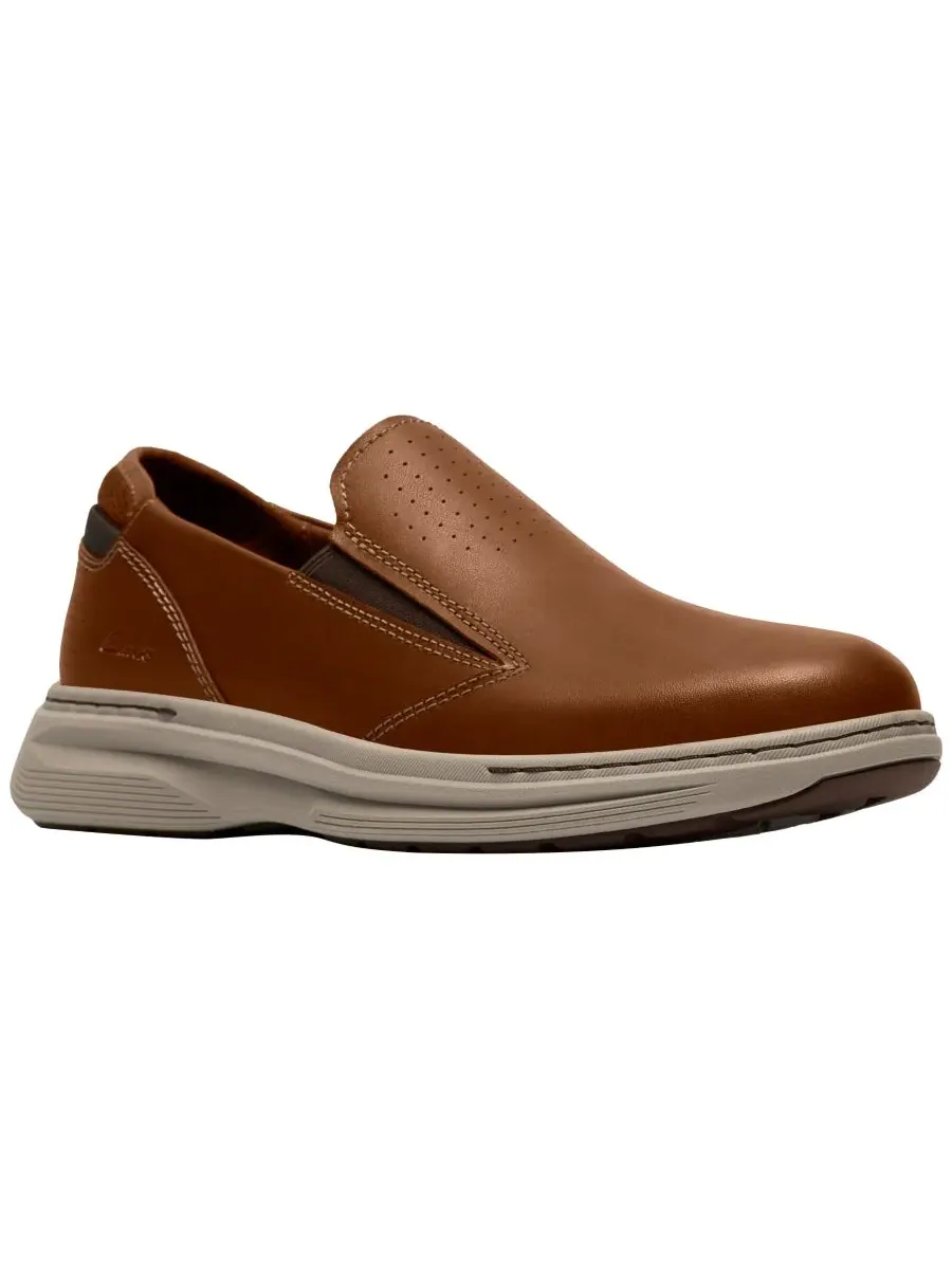 Туфли-слипоны мужские Clarks Craftwell с закругленным носком, кожаные