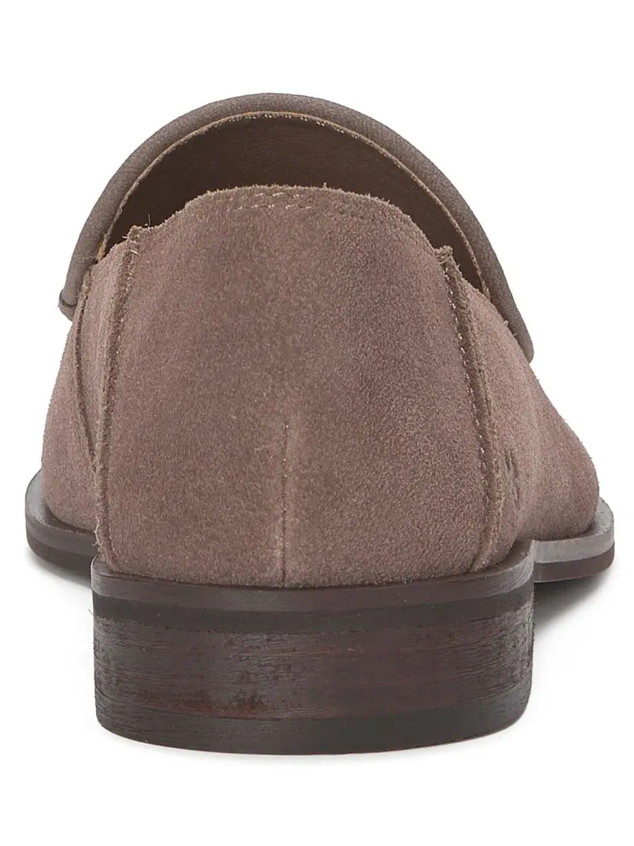 Женские лоферы Evlin на низком каблуке без шнурков Lucky Brand, Birchwood Suede — изображение 3 из 5
