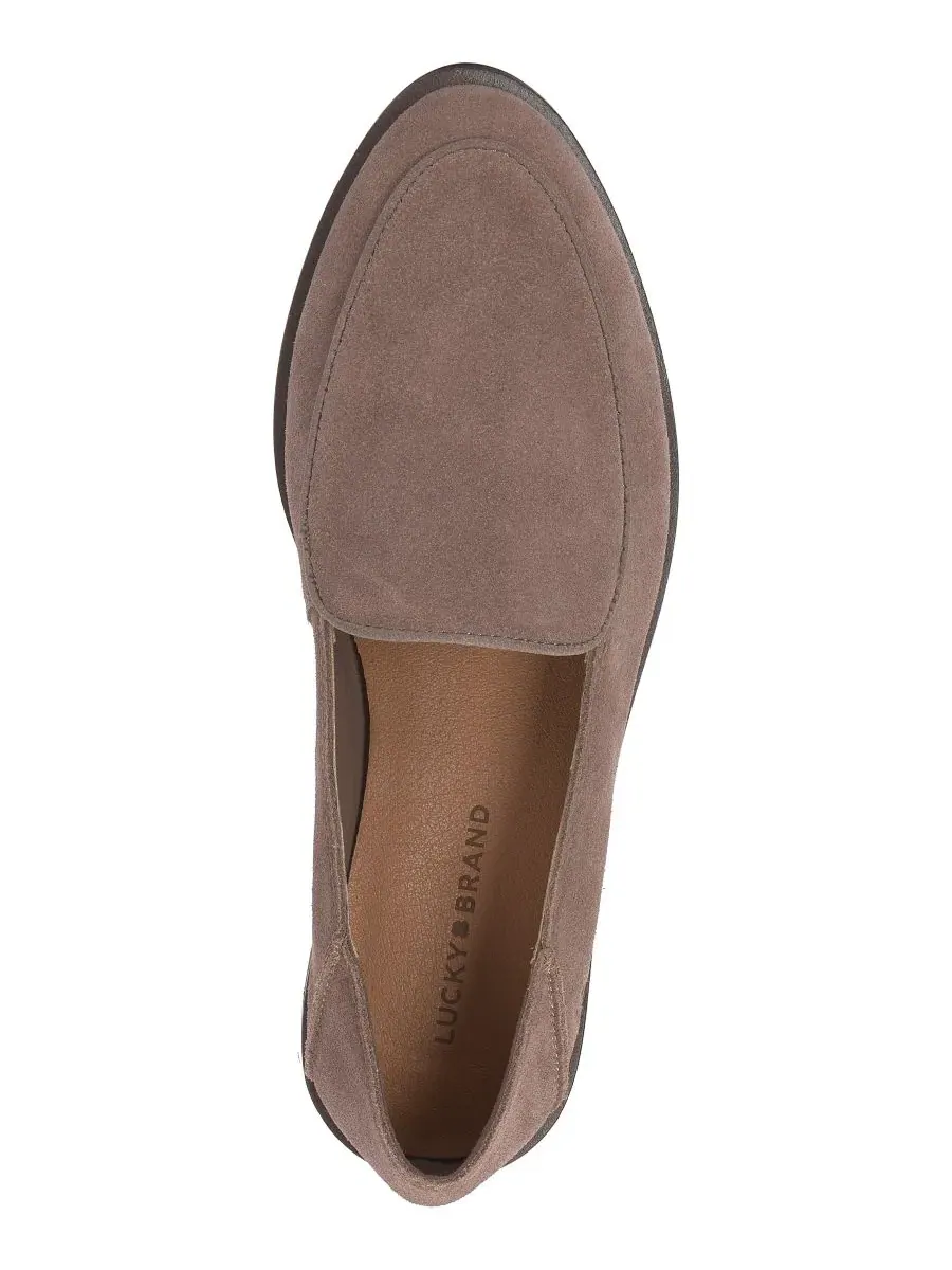 Женские лоферы Evlin на низком каблуке без шнурков Lucky Brand, Birchwood Suede — изображение 4 из 5