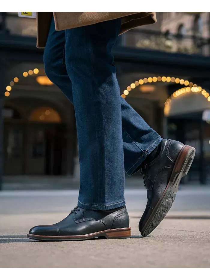 Мужские оксфорды Traveler с отделкой на мыске Florsheim — изображение 8 из 8, черный