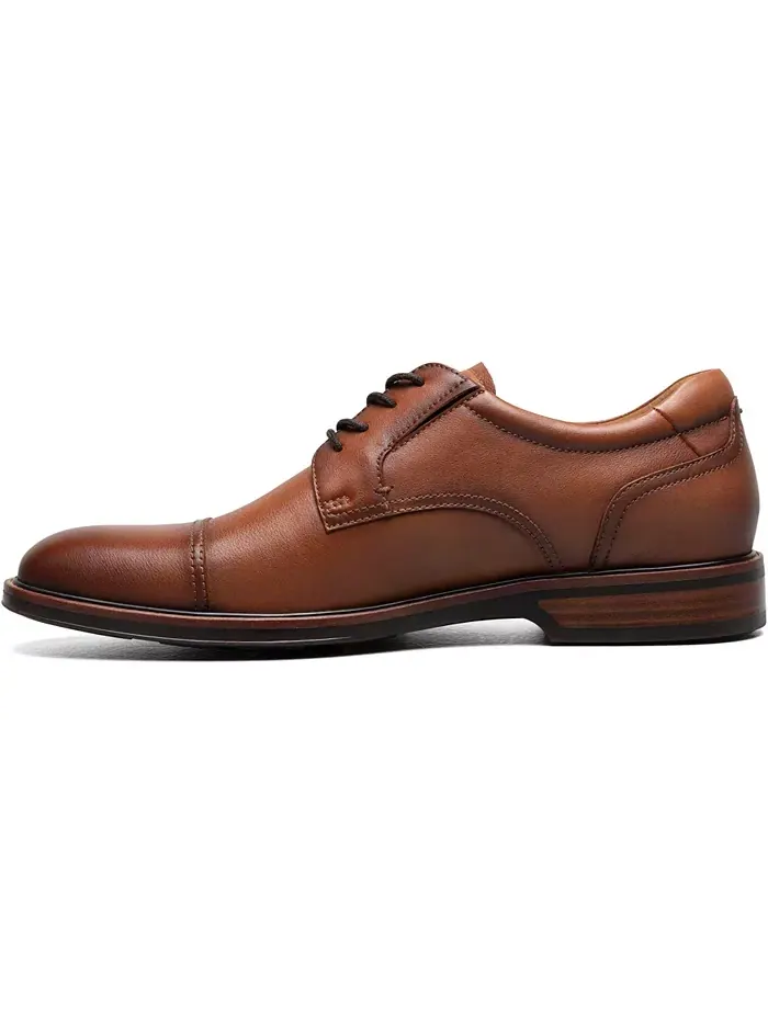 Мужские оксфорды Traveler с отделкой на мыске Florsheim — изображение 7 из 8, коричневый
