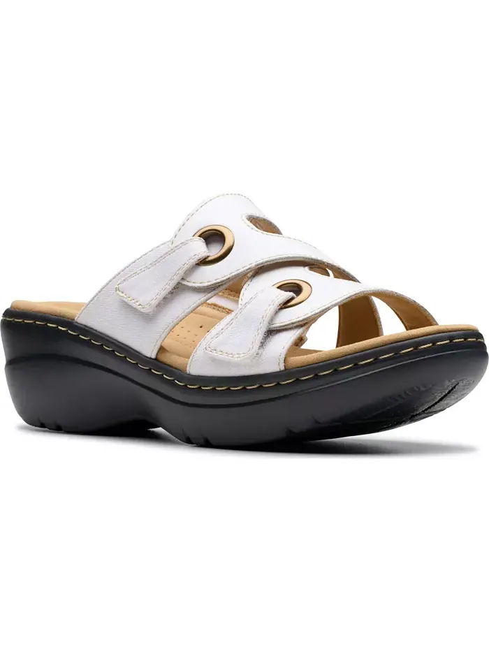Сандалии женские Clarks Merliah2 Cove Casual Leather на платформе, кожаные