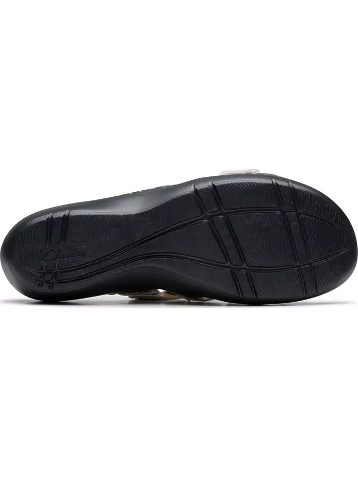 Сандалии женские Clarks Merliah2 Cove Casual Leather на платформе, кожаные — изображение 4 из 8, белый