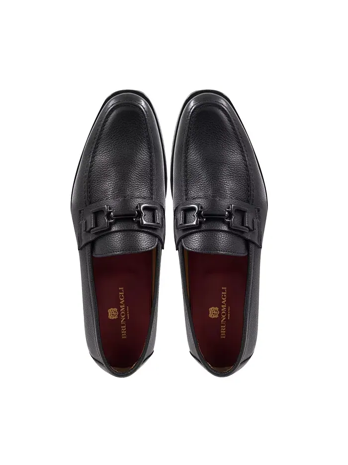 Мужские лоферы Roberto Slip On Bruno Magli — изображение 4 из 6, черный