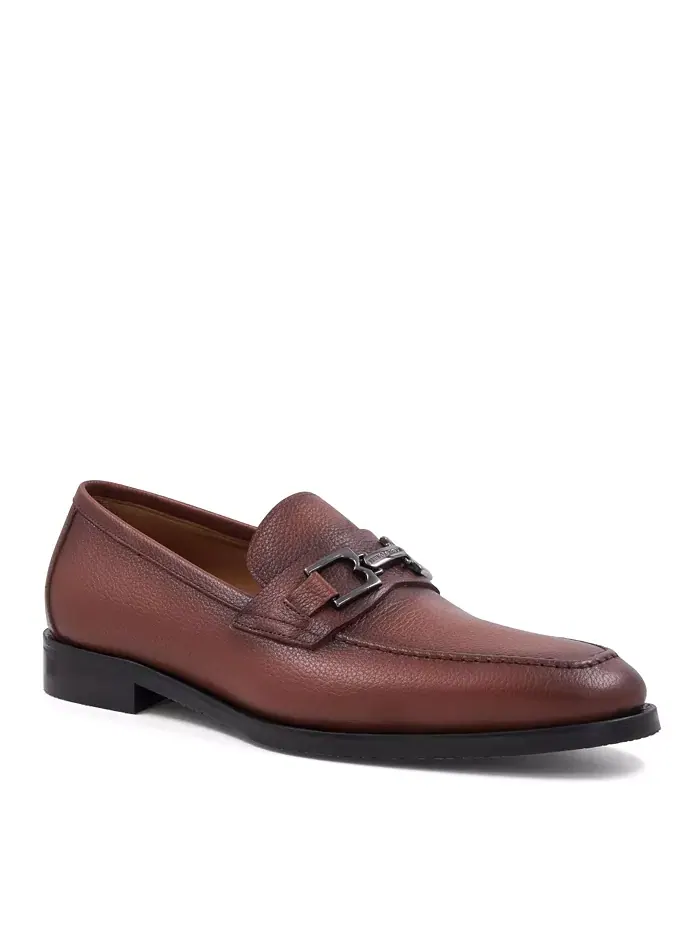 Мужские лоферы Roberto Slip On Bruno Magli — изображение 1 из 6, коричневый
