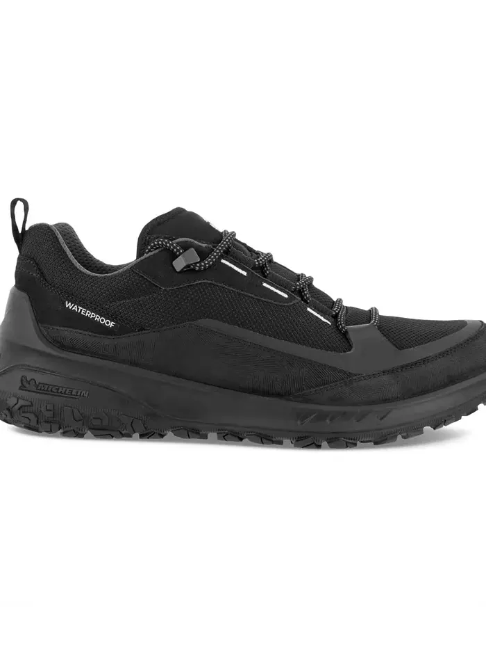 Кроссовки мужские Ecco Ultra Terrain, водонепроницаемые — изображение 2 из 8, черный