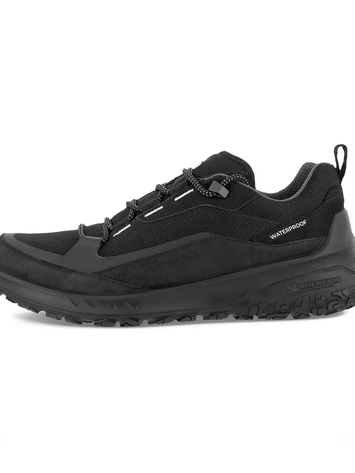 Кроссовки мужские Ecco Ultra Terrain, водонепроницаемые — изображение 3 из 8, черный
