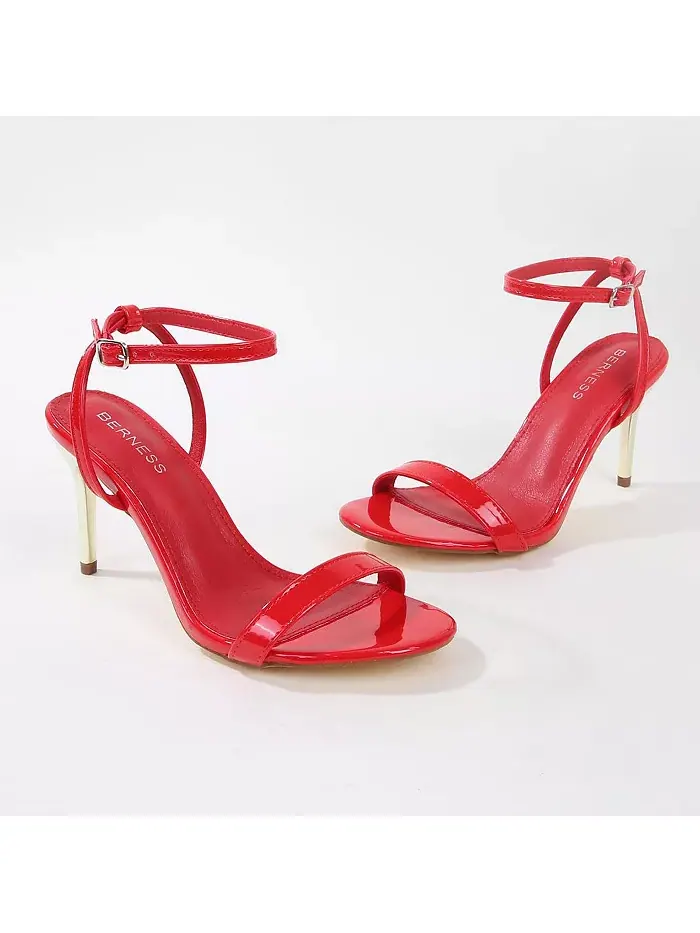 Сандалии Katalia Minimalist Stiletto BERNESS — изображение 2 из 2, красный
