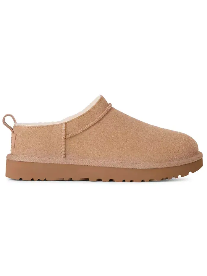 Детские ботинки UGG Pull Tab Classic UGG — изображение 2 из 5, бежевый