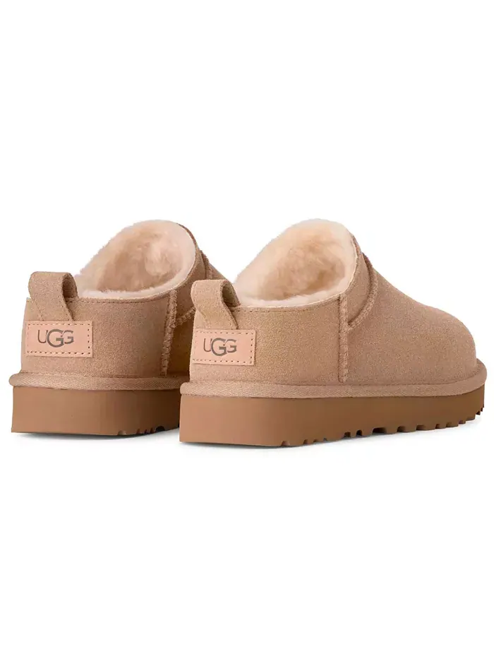 Детские ботинки UGG Pull Tab Classic UGG — изображение 3 из 5, бежевый