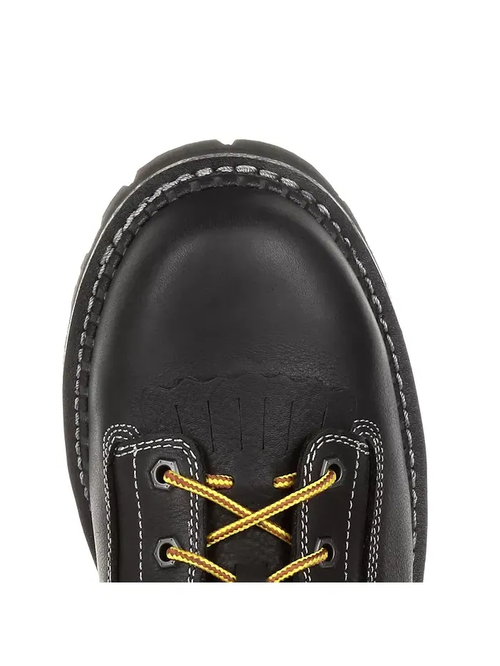 Мужские рабочие ботинки AMP LT Logger Low Heel Waterproof Georgia Boot — изображение 5 из 7, черный