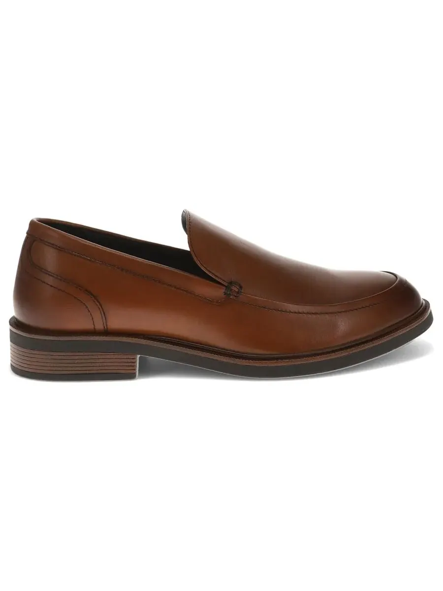 Мужские кожаные туфли-слипоны Ayers Dockers — изображение 2 из 6, коричневый