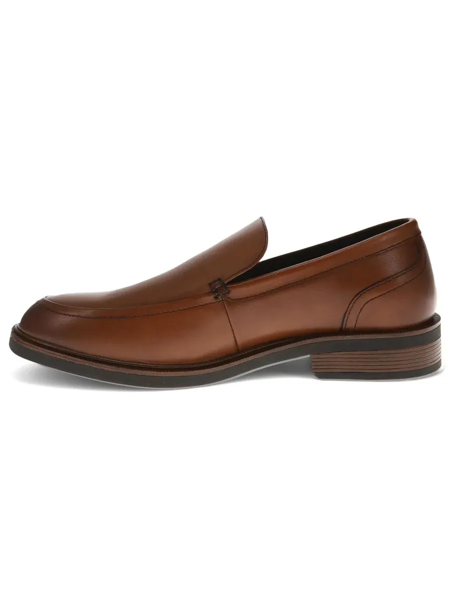 Мужские кожаные туфли-слипоны Ayers Dockers — изображение 6 из 6, коричневый