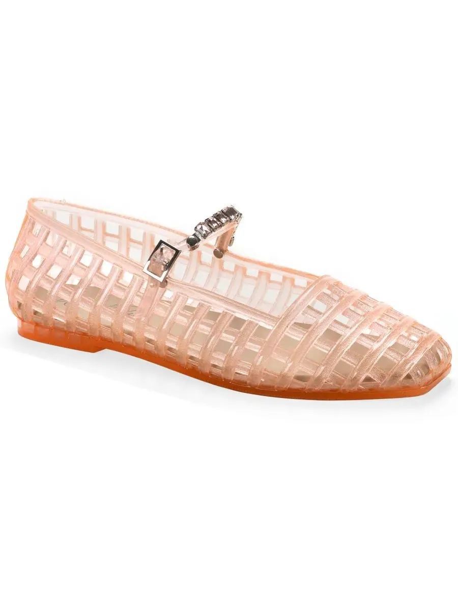 Женские балетки Xena Jelly Mary Jane Wild Pair — розовый