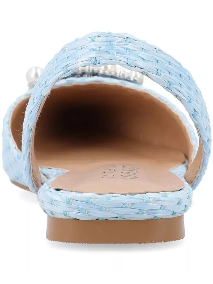 Женские балетки Hannae с декором Slingback Journee Collection — изображение 3 из 9, синий
