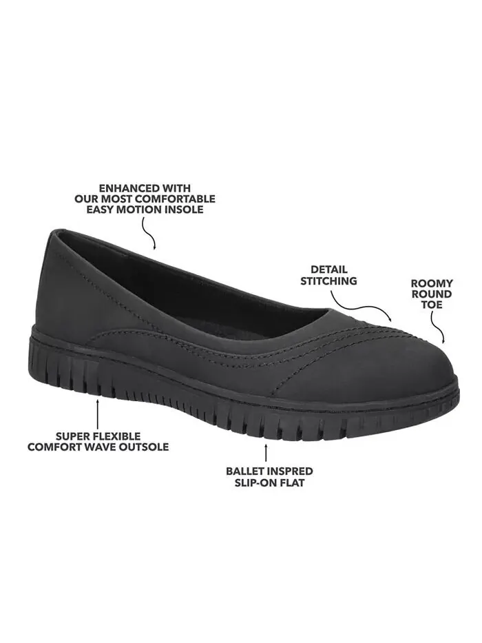 Женские балетки Cosma Comfort Easy Street — изображение 8 из 9, бежевый
