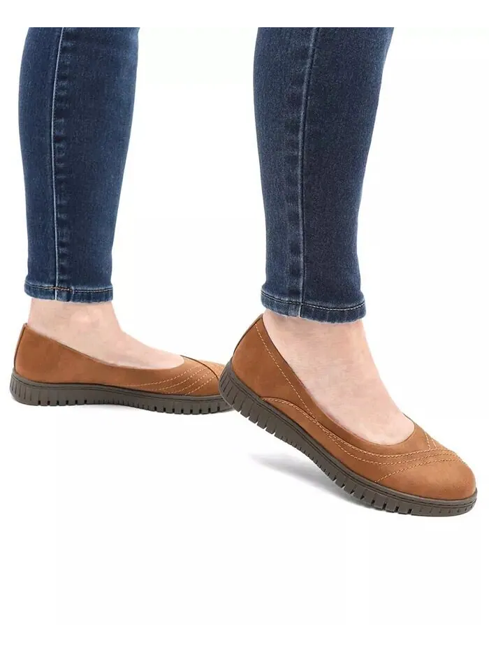 Женские балетки Cosma Comfort Easy Street — изображение 9 из 9, бежевый