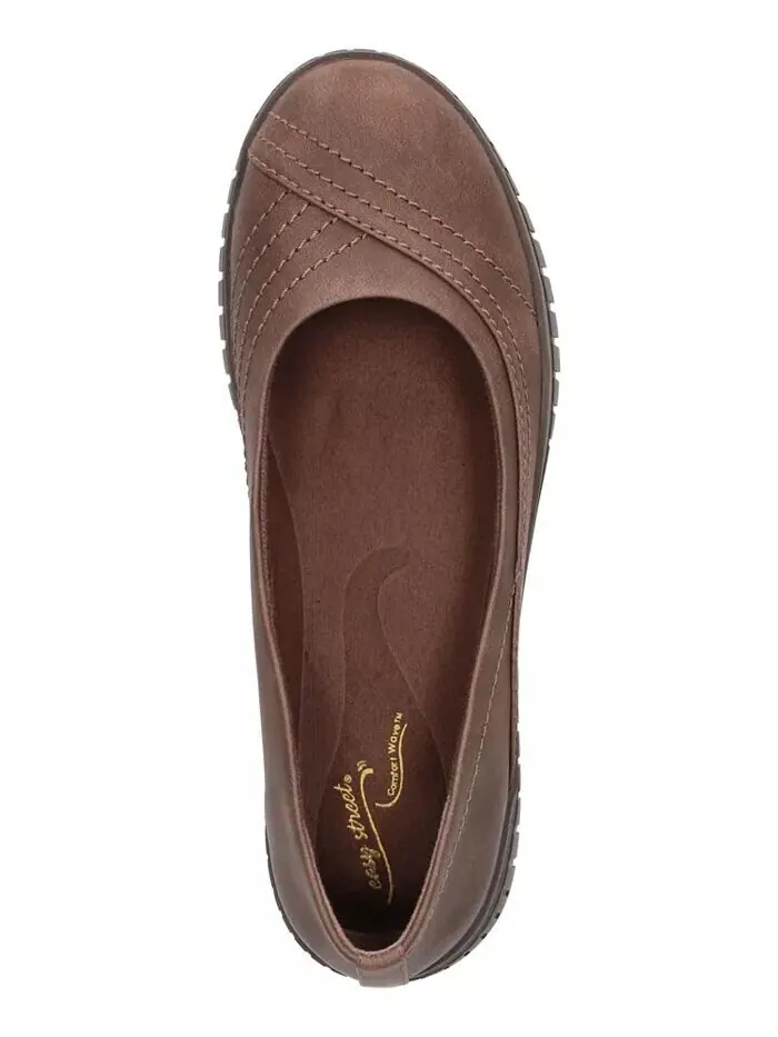 Женские балетки Cosma Comfort Easy Street — изображение 4 из 7, коричневый