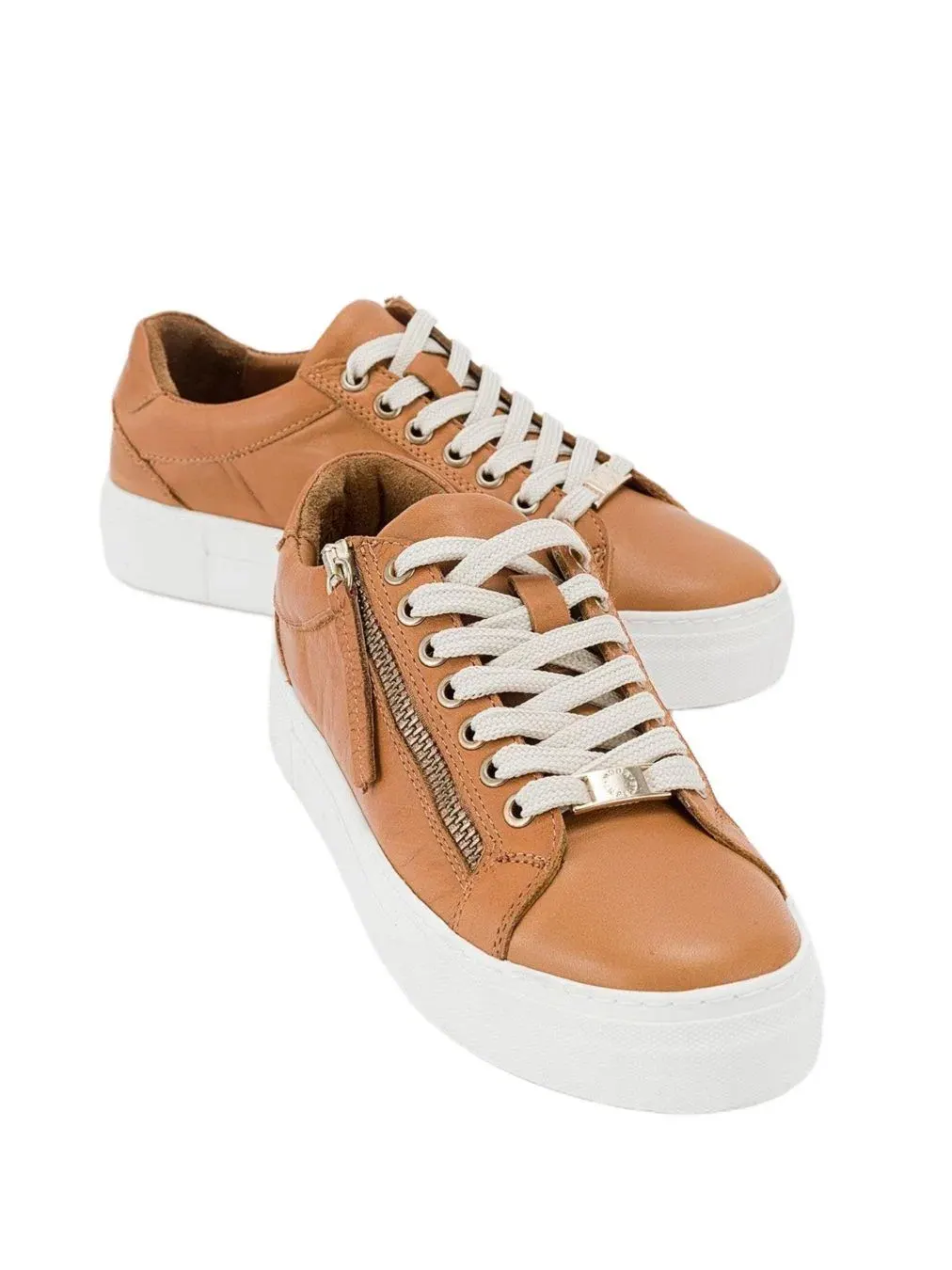 Женские кожаные кроссовки Beryl на молнии Forever & Always Shoes