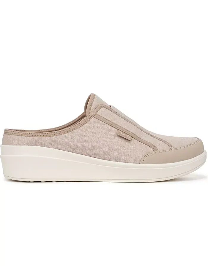 Женские моющиеся шлепанцы Lounge Slip On Mules Ryka — изображение 2 из 5, коричневый/бежевый
