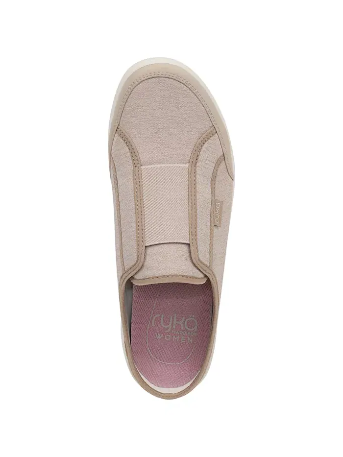 Женские моющиеся шлепанцы Lounge Slip On Mules Ryka — изображение 4 из 5, коричневый/бежевый