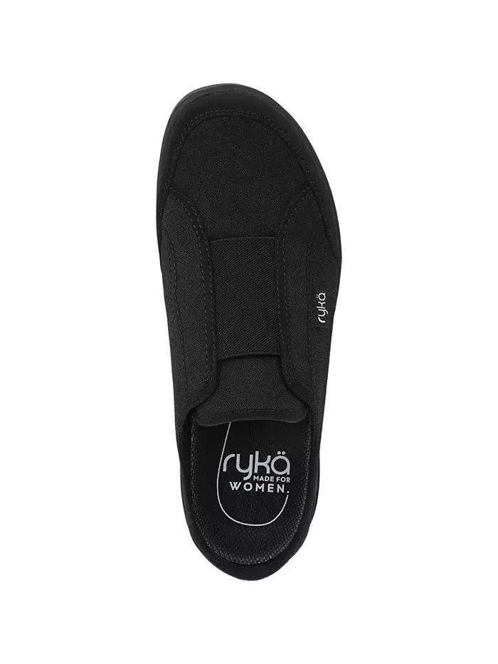 Женские моющиеся шлепанцы Lounge Slip On Mules Ryka — изображение 4 из 5, черный