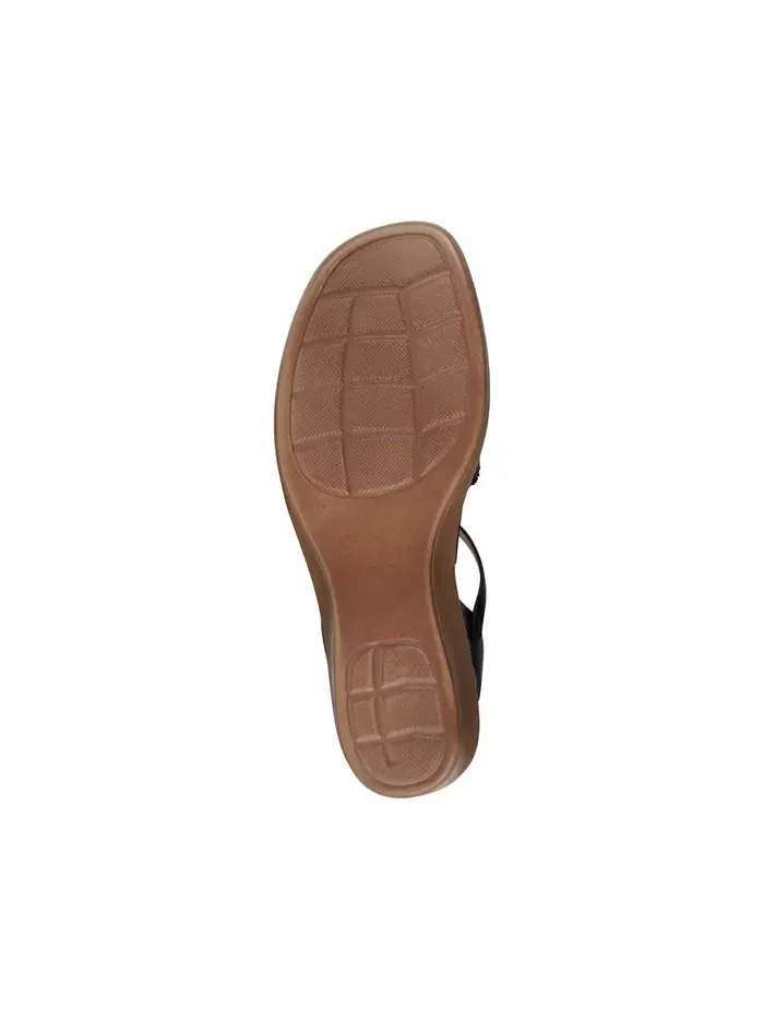 Женские босоножки Fia на платформе с ремешком на щиколотке GC Shoes — изображение 5 из 5, черный