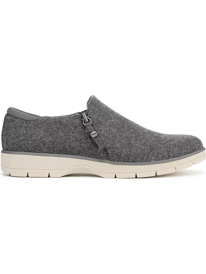 Женские удобные тапочки Nice Day Now Slip On Dr. Scholl'S — изображение 2 из 4, серый