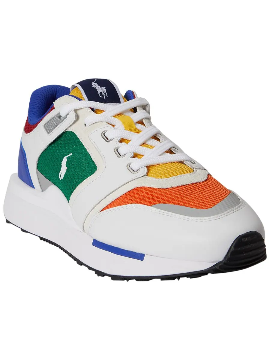 Мужские беговые кроссовки Train 89 V2 Polo Ralph Lauren — изображение 1 из 5, зеленый мульти