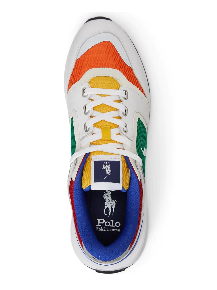 Мужские беговые кроссовки Train 89 V2 Polo Ralph Lauren — изображение 4 из 5, зеленый мульти