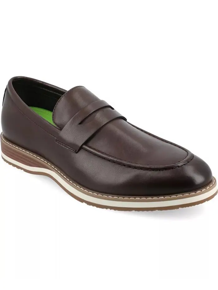 Мужские пенни-лоферы без шнуровки Kahlil Tru Comfort из пеноматериала Vance Co.