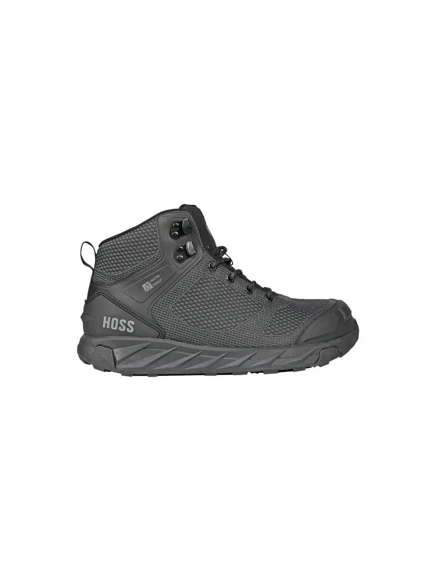 Мужские водонепроницаемые рабочие ботинки Buster Hi с композитным носком Hoss Boot Company — изображение 5 из 7, черный