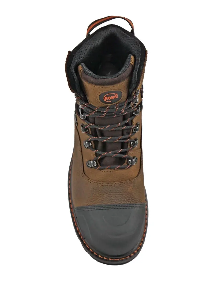 Мужские рабочие ботинки Range 6 дюймов с композитным носком Hoss Boot Company — изображение 6 из 6, коричневый