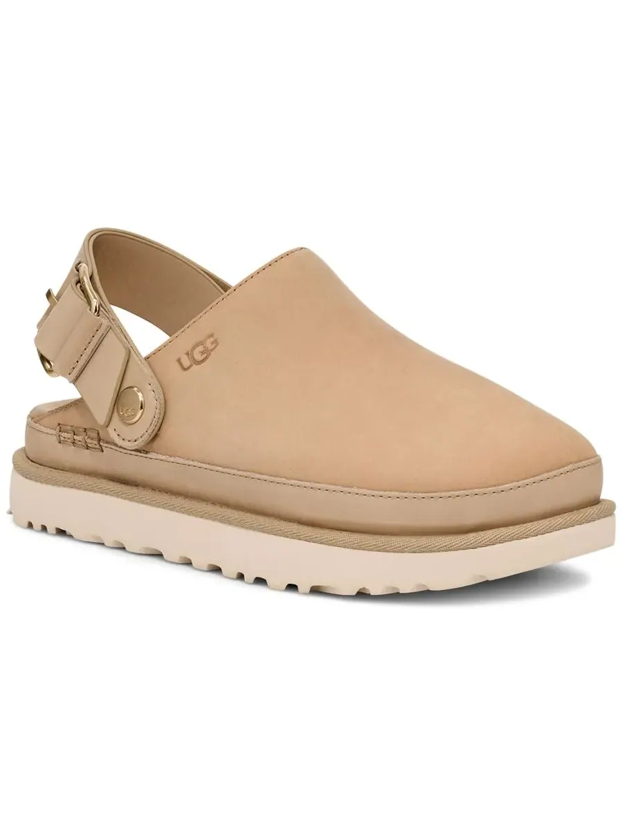 UGG Женские сабо Goldenstar Villa с круглым носком — изображение 1 из 8, горчичный