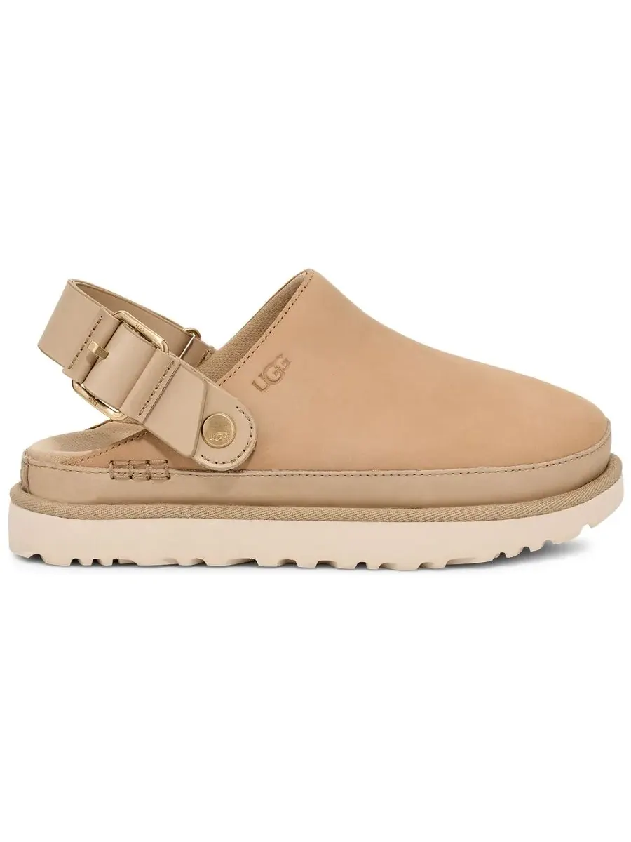 UGG Женские сабо Goldenstar Villa с круглым носком — изображение 2 из 8, горчичный