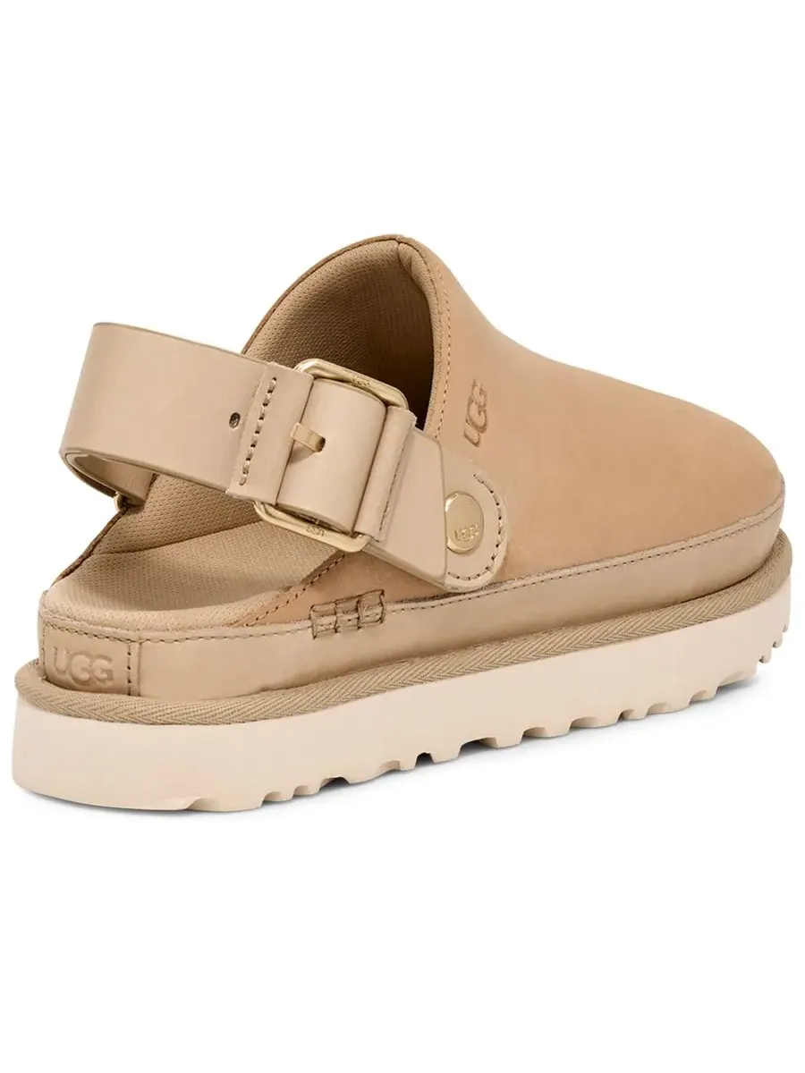 UGG Женские сабо Goldenstar Villa с круглым носком — изображение 3 из 8, горчичный