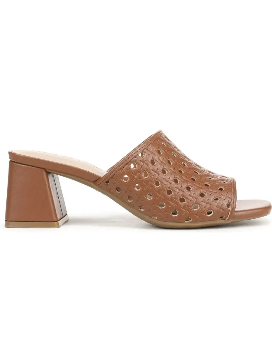 Женские сандалии Colette 3 Slide LifeStride, Caramel Faux Leather — изображение 2 из 5