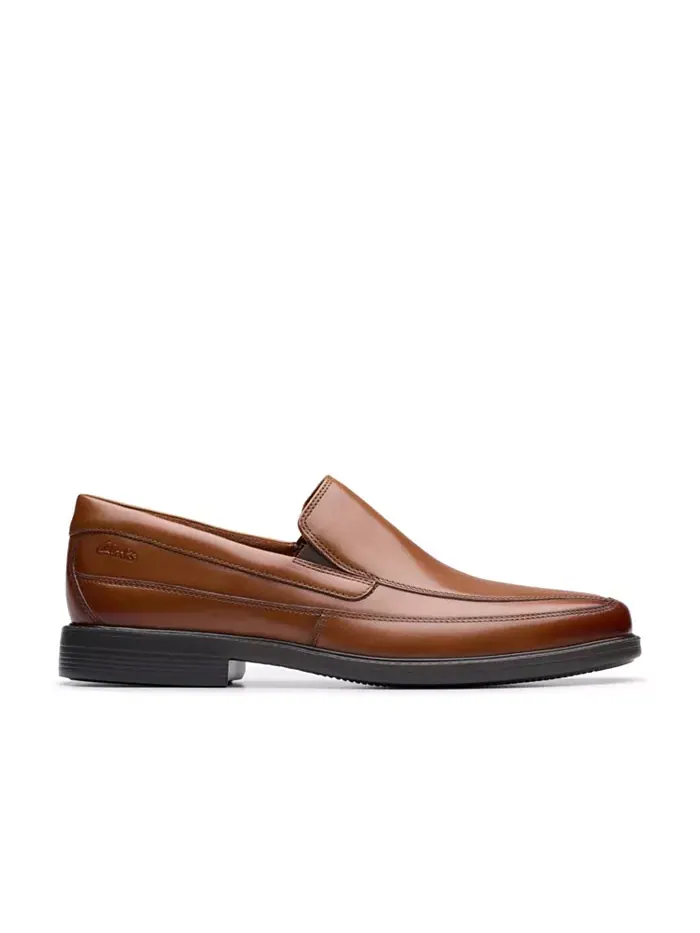 Лоферы мужские Clarks Cosgrove Free, кожаные — изображение 7 из 7, темный бежевый