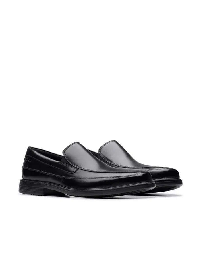 Лоферы мужские Clarks Cosgrove Free, кожаные — изображение 5 из 7, черный