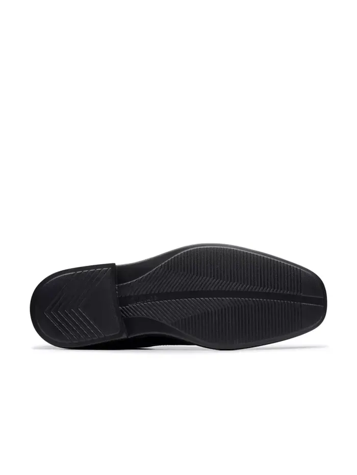Лоферы мужские Clarks Cosgrove Free, кожаные — изображение 6 из 7, черный