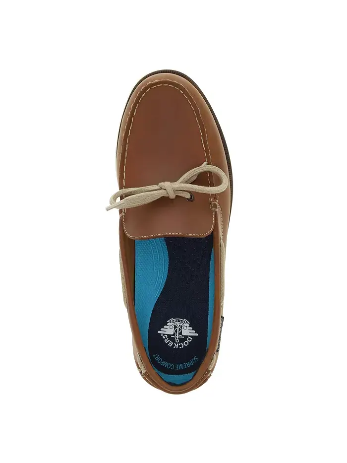 Мужские ботинки Darnell Slip On Dockers — изображение 4 из 11, темный бежевый