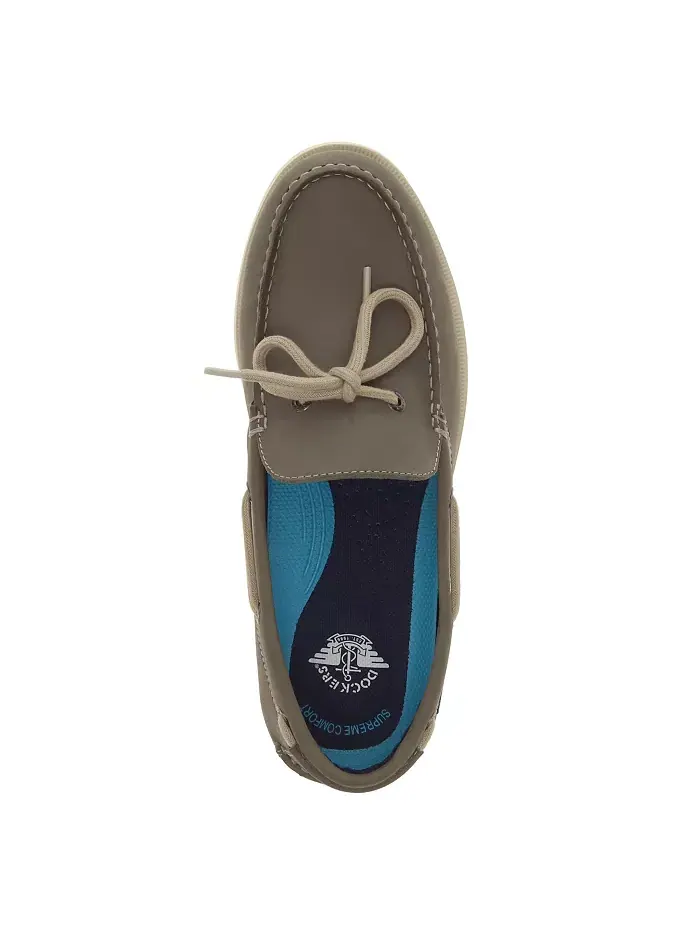 Мужские ботинки Darnell Slip On Dockers — изображение 4 из 11, зеленый