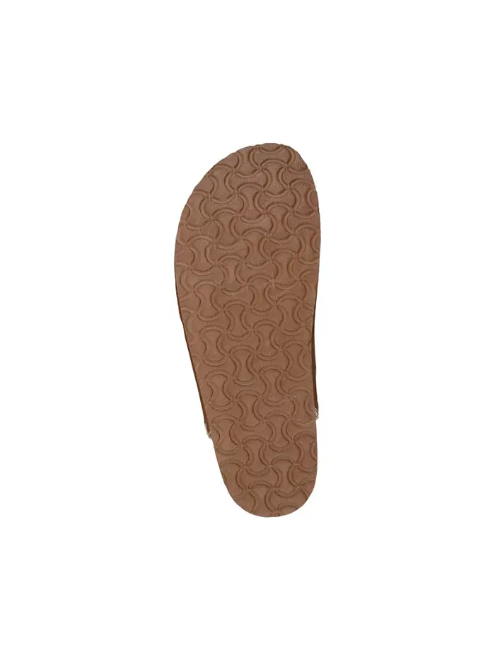 Женские клоги Jamie с вышивкой и стелькой-слайд GC Shoes — изображение 5 из 5, коричневый