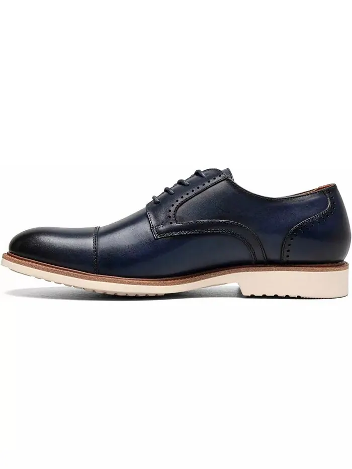 Мужские туфли Wesbridge Cap Toe Lace Stacy Adams — изображение 5 из 7, темно-синий