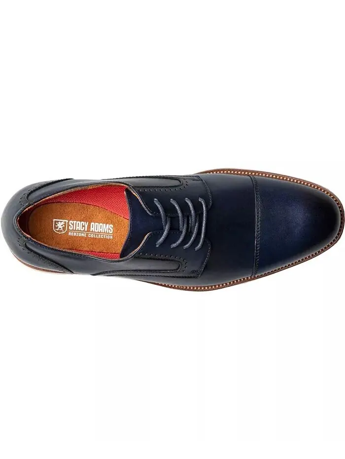 Мужские туфли Wesbridge Cap Toe Lace Stacy Adams — изображение 6 из 7, темно-синий